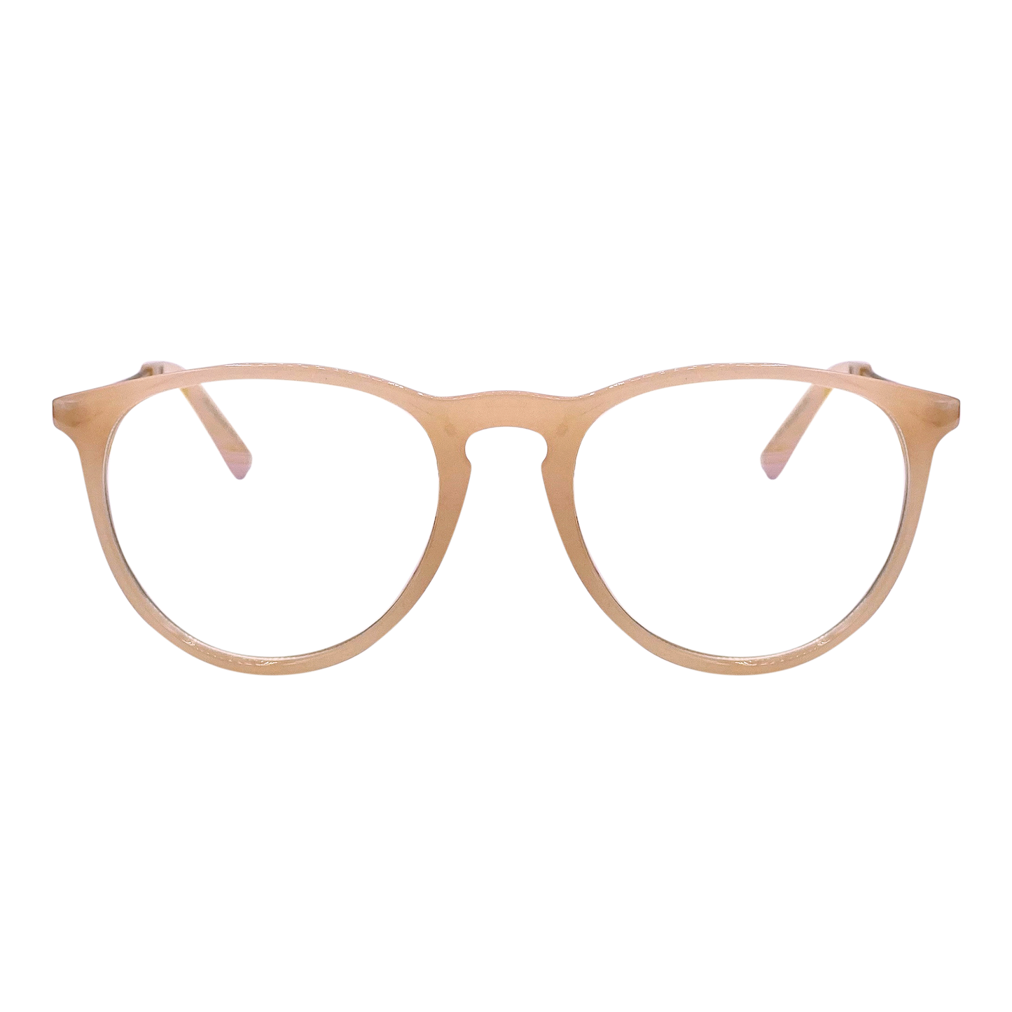 Quinn | Nude Rose Gold | Blue Light Blocking Glasses