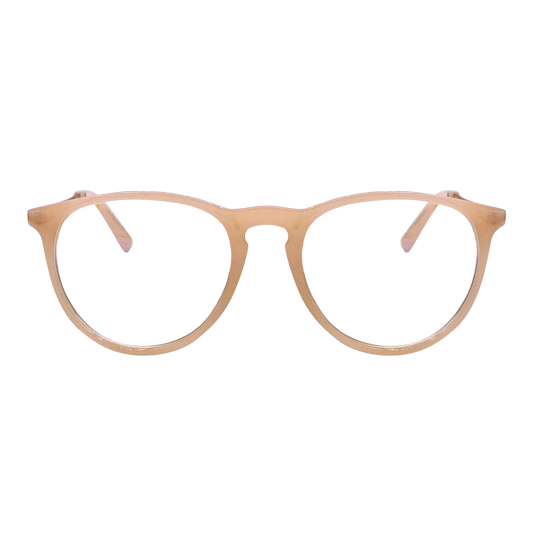 Quinn | Nude Rose Gold | Blue Light Blocking Glasses