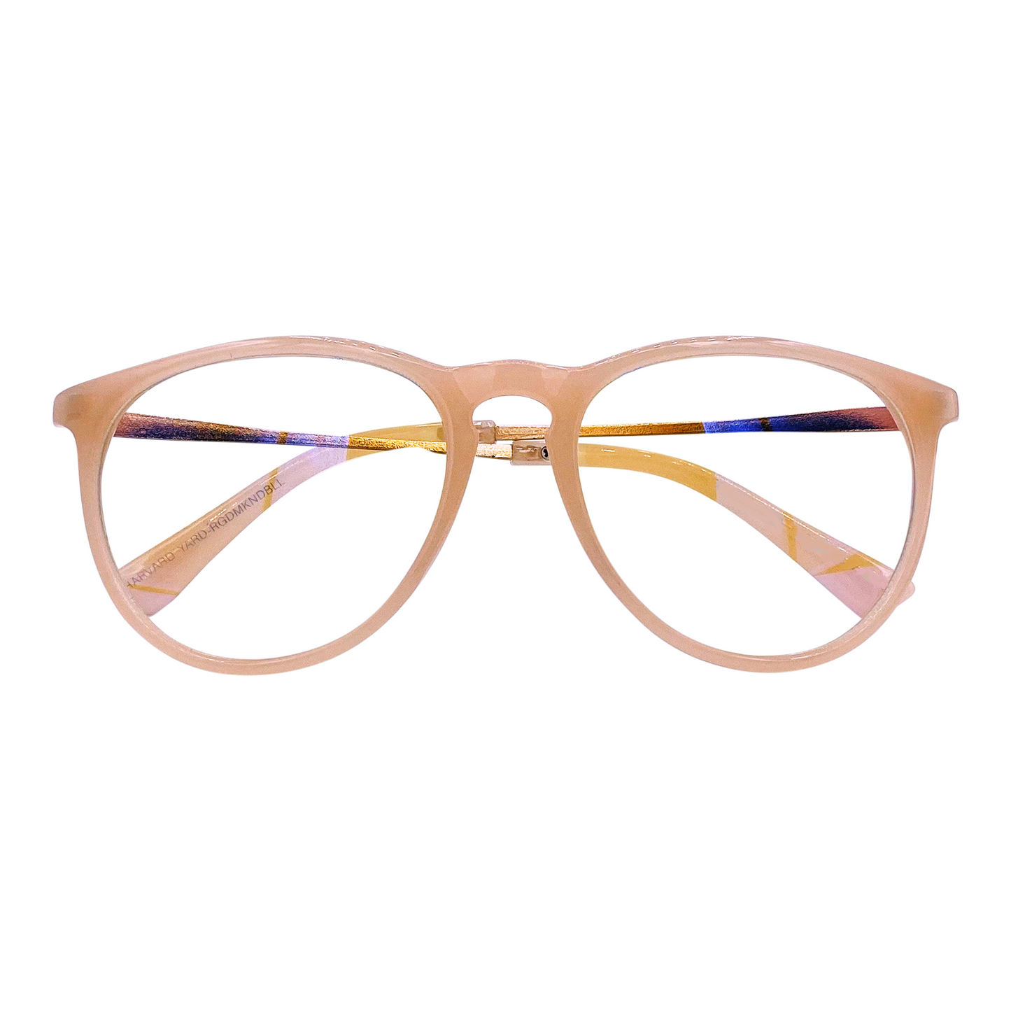 Quinn | Nude Rose Gold | Blue Light Blocking Glasses