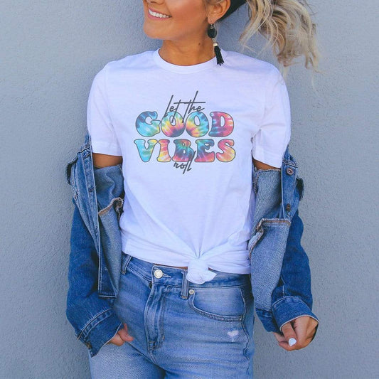 Let The Good Vibes Roll Graphic Tee